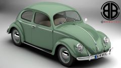 Volkswagen Beetle 1951 Deluxe