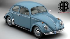 Volkswagen Beetle 1963 1200 Deluxe